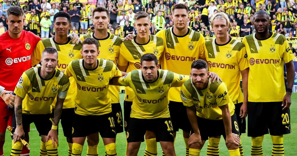 Đội hình Dortmund mùa giải mới nhất 2023 - 2024.